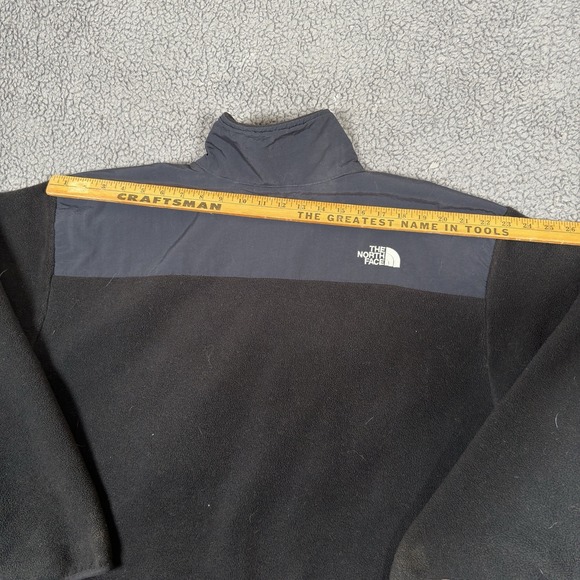 Vintage North Face Denali Jacket Mens XL Black Fleece Made In USA 90s Full Zip - Picture 15 of 16